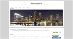 Desktop Screenshot of bostonspedpac.org